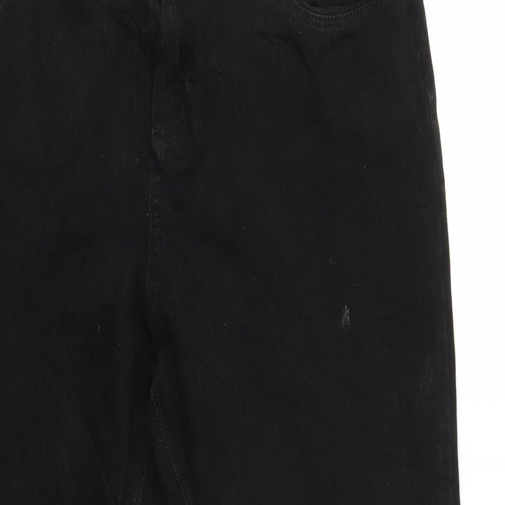 George Womens Black   Mom Jeans Size 16 L24 in