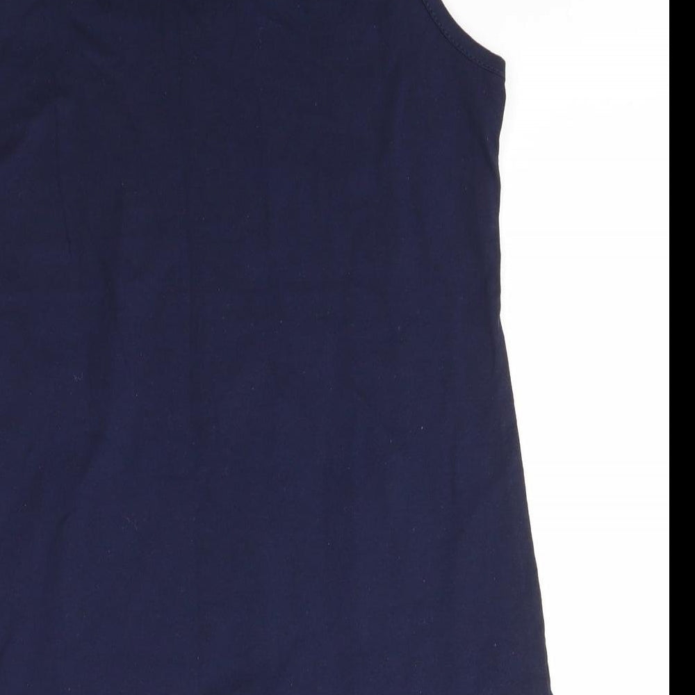Fruit of the Loom Womens Blue   Basic Tank Size M