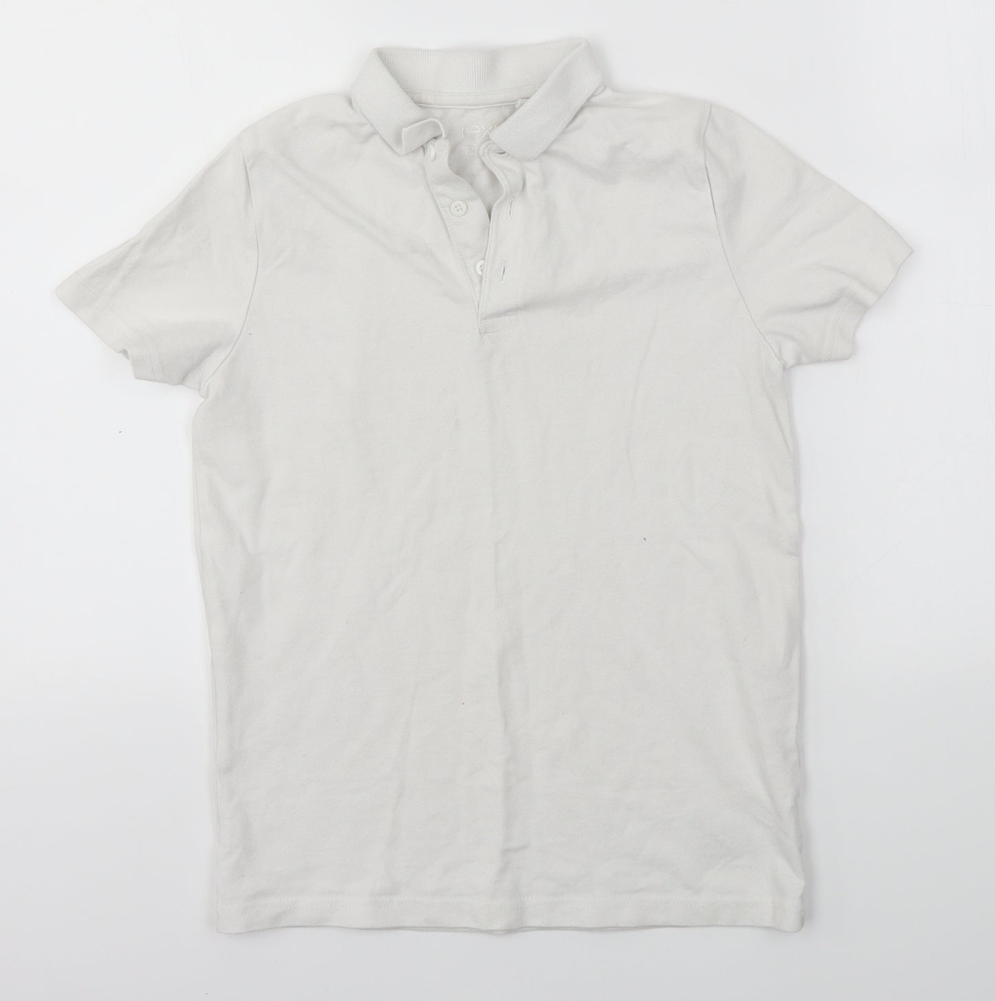 NEXT Girls White   Basic Polo Size 10 Years