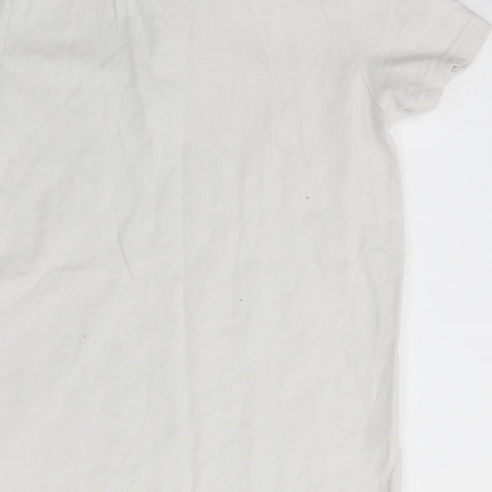 NEXT Girls White   Basic Polo Size 10 Years