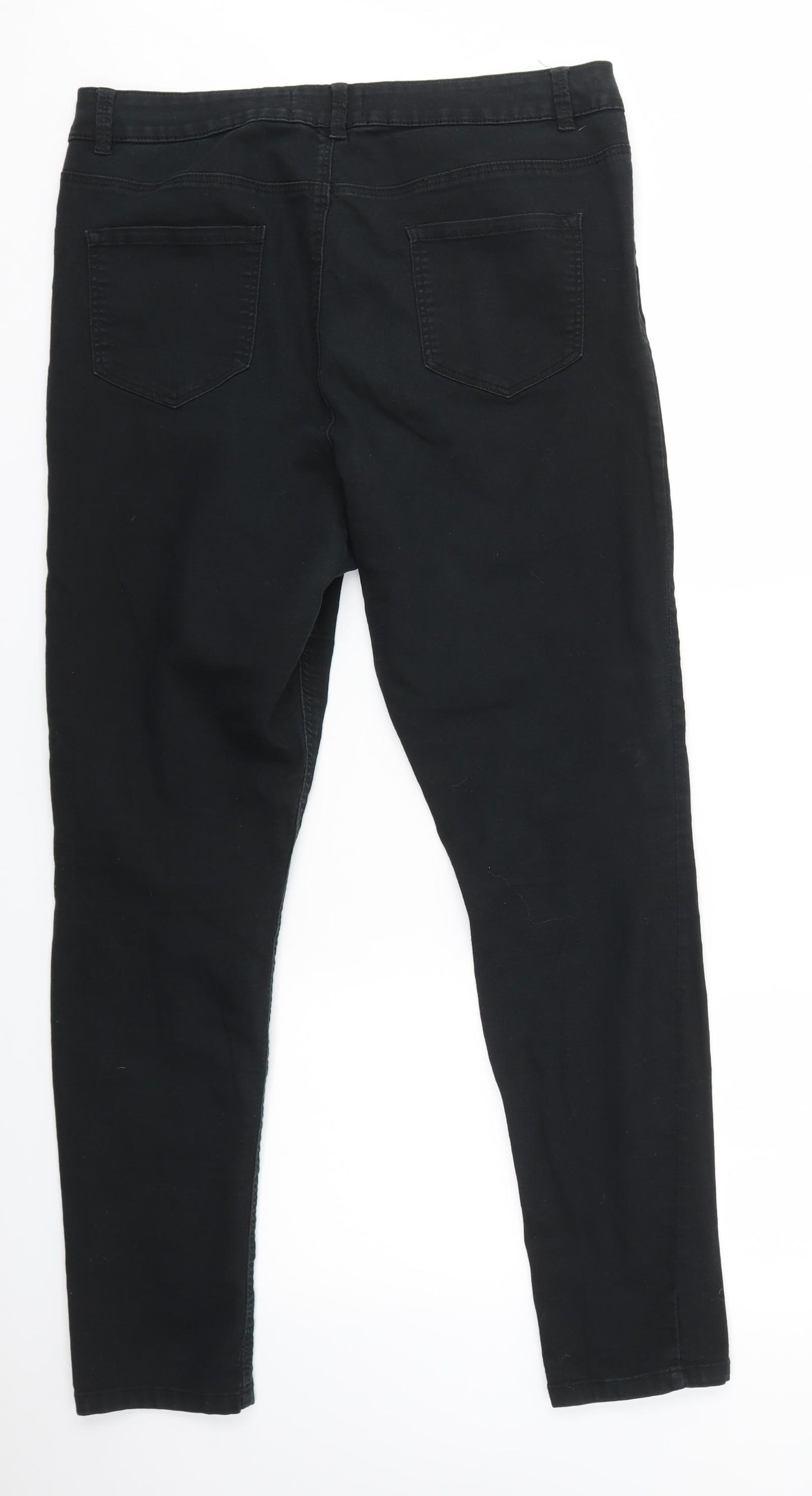 New Look Womens Black   Skinny Jeans Size 18 L28 in