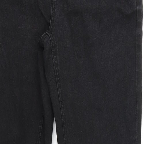24/7 Authentic Denim Womens Black   Skinny Jeans Size 10 L28 in - FLARE