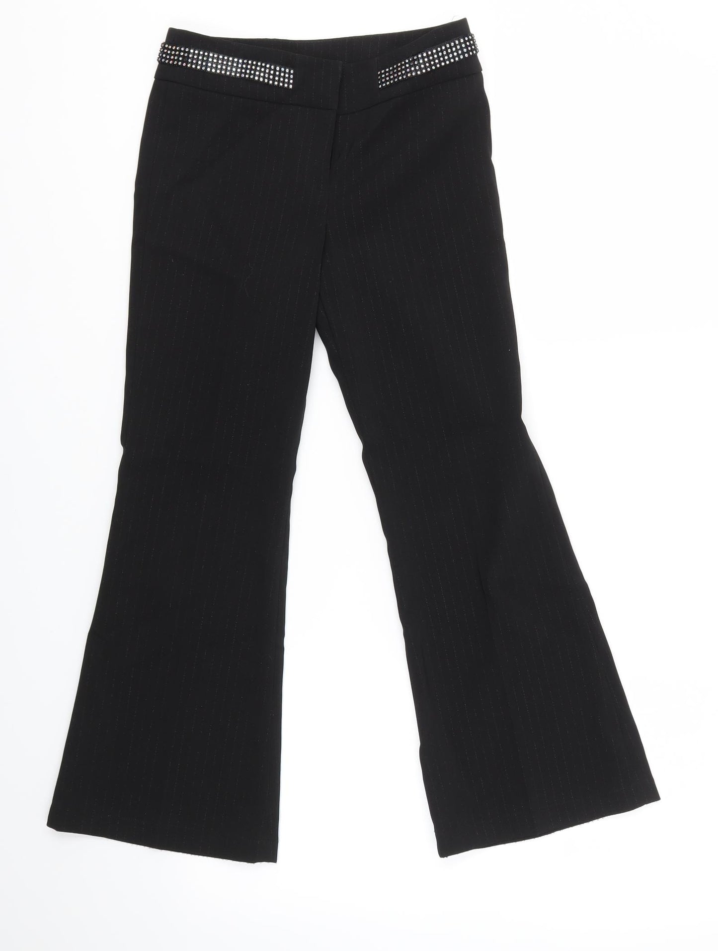 id:X Girls Black   Dress Pants Trousers Size 9 Years - DEBENHAMS