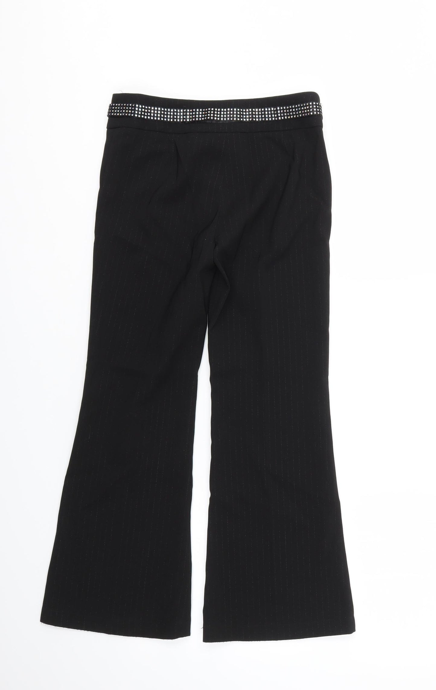 id:X Girls Black   Dress Pants Trousers Size 9 Years - DEBENHAMS