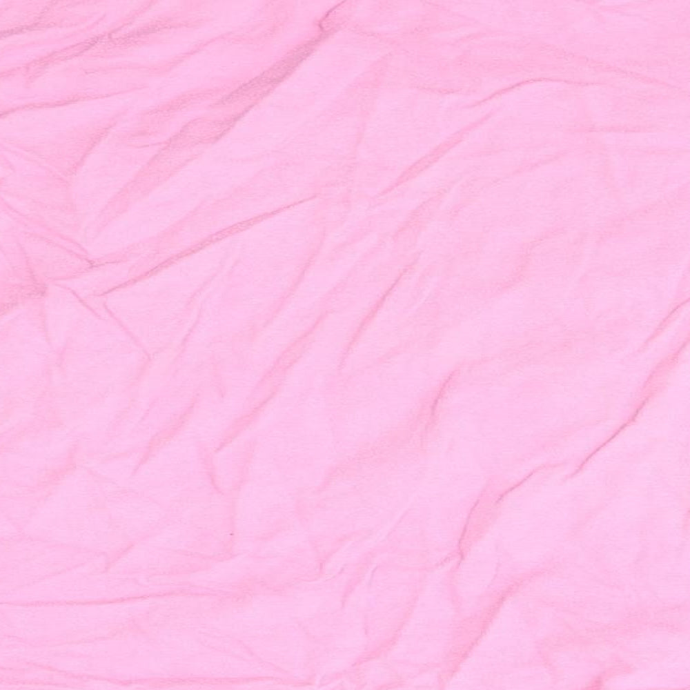 Preworn Girls Pink Solid  Top Pyjama Top Size 7-8 Years  - DREAMY