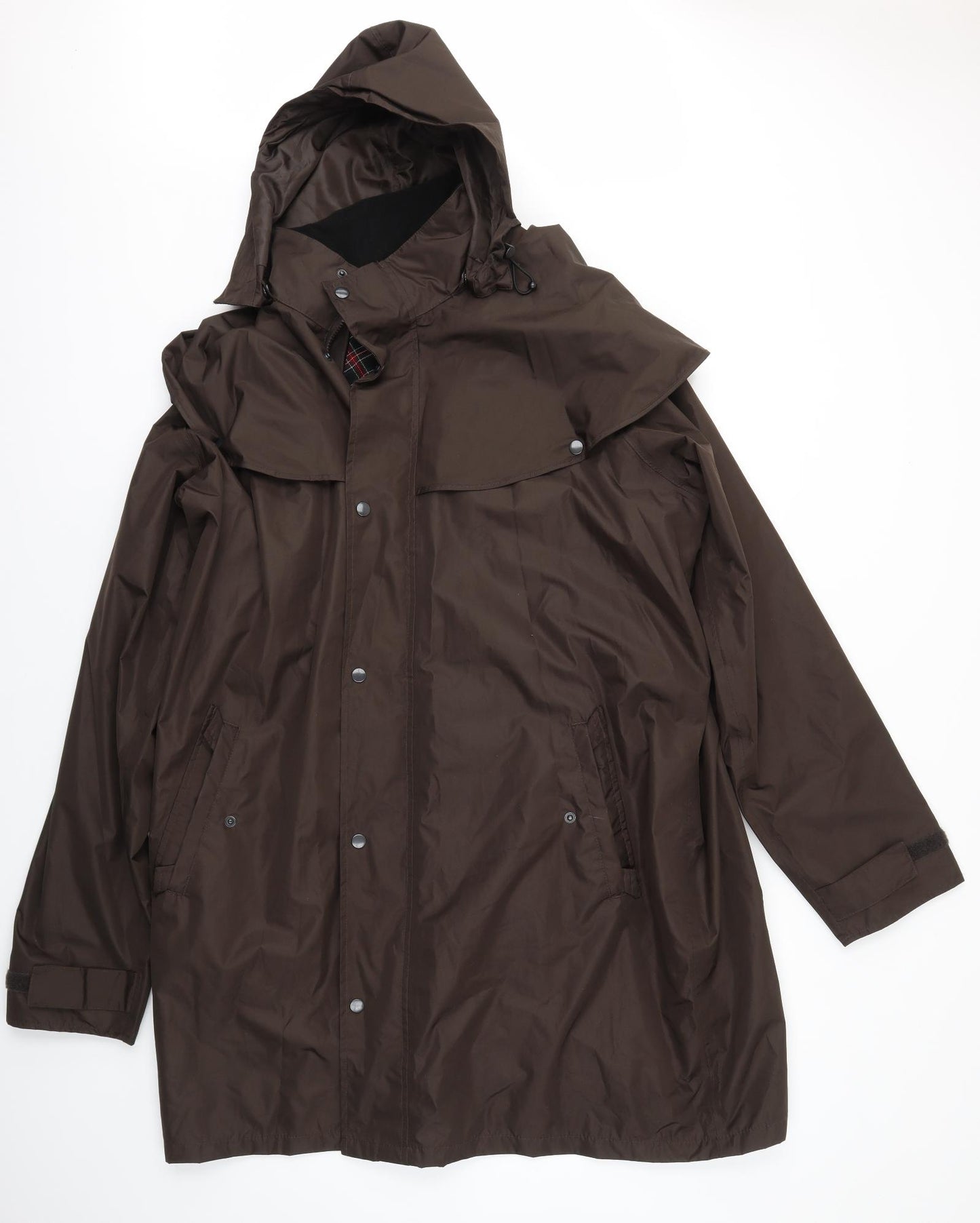 Cotton Traders Mens Brown   Rain Coat Coat Size 2XL