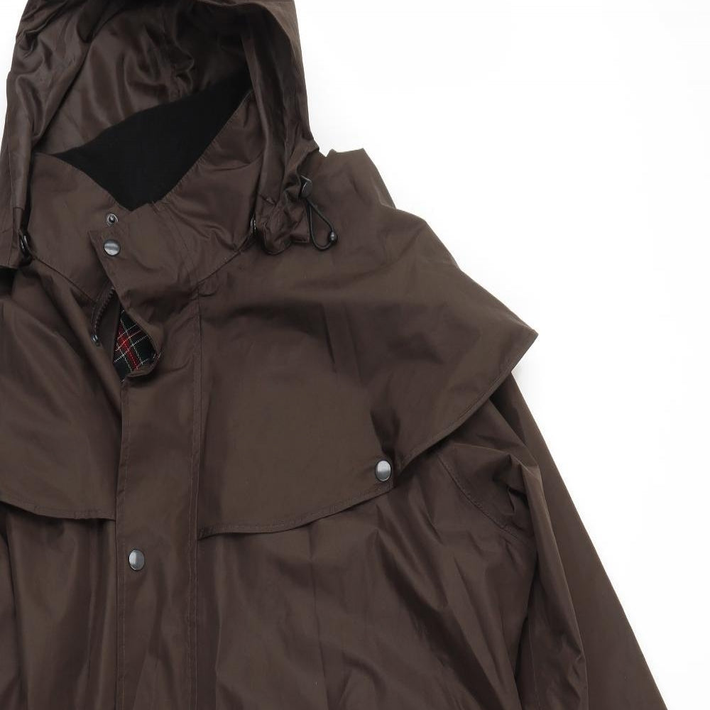 Cotton Traders Mens Brown   Rain Coat Coat Size 2XL