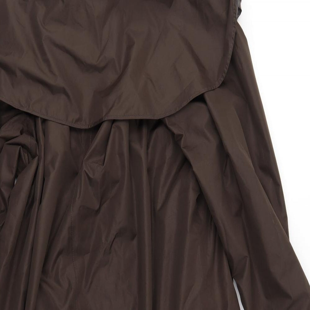 Cotton Traders Mens Brown   Rain Coat Coat Size 2XL