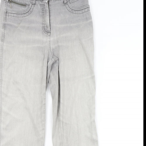 Bonita Womens Grey   Straight Jeans Size 10 L30 in
