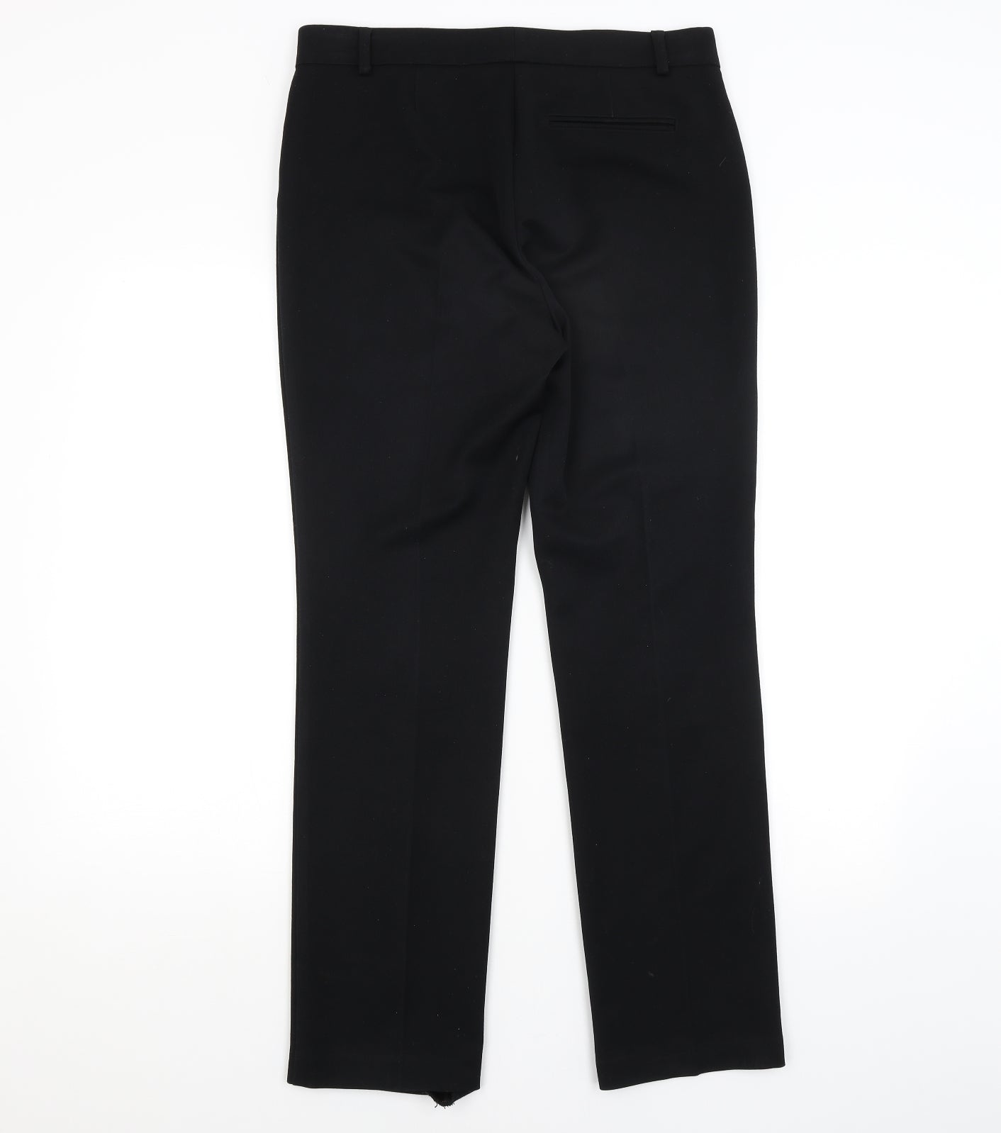 M&S Womens Black   Trousers  Size 12 L29 in