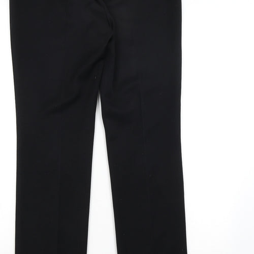 M&S Womens Black   Trousers  Size 12 L29 in