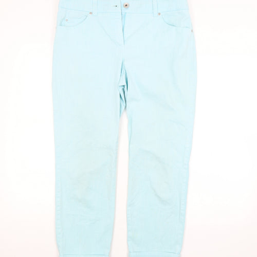 Gerry Weber Womens Blue   Trousers  Size 14 L25 in