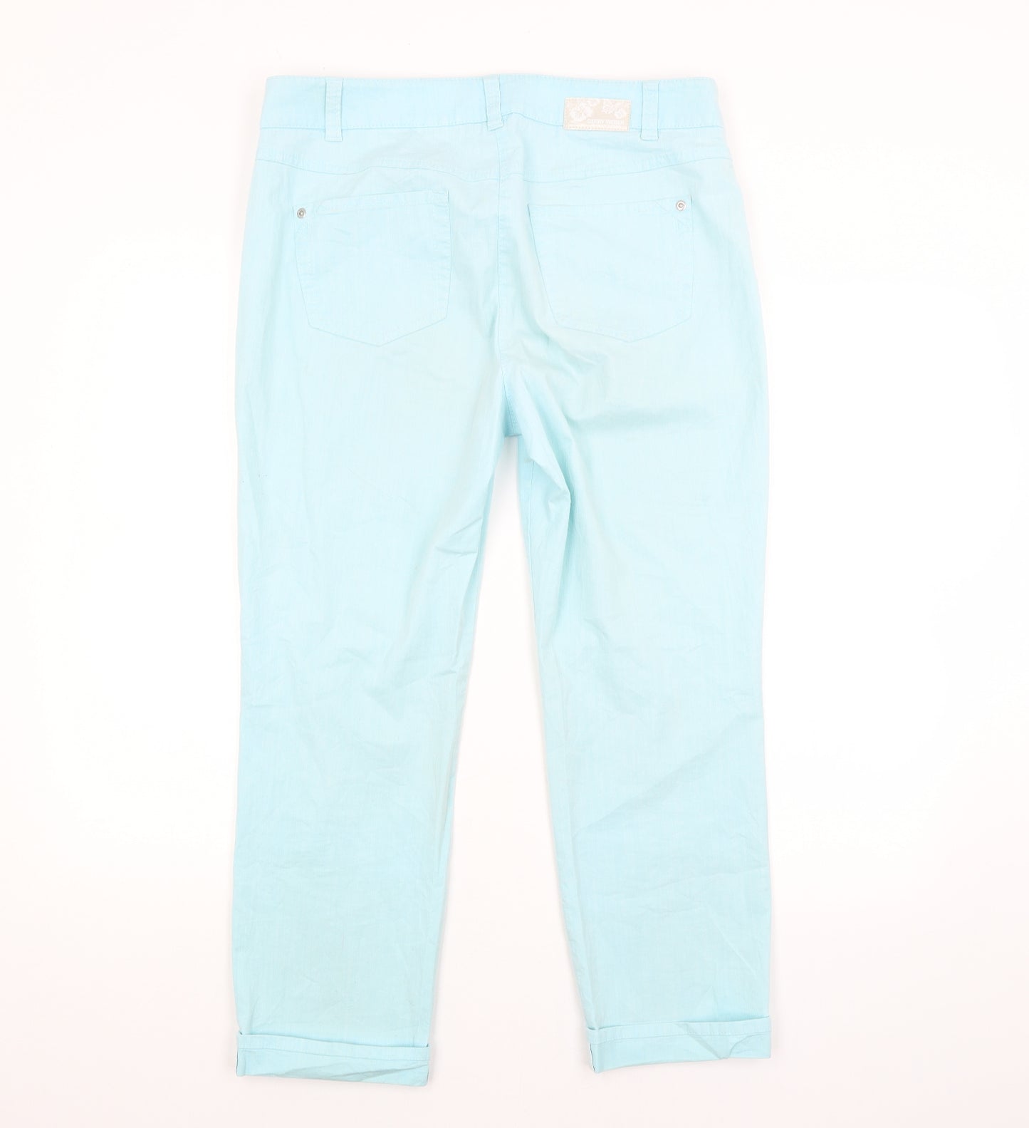 Gerry Weber Womens Blue   Trousers  Size 14 L25 in