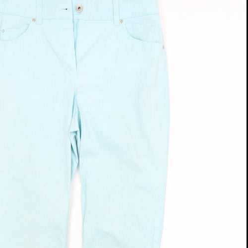 Gerry Weber Womens Blue   Trousers  Size 14 L25 in