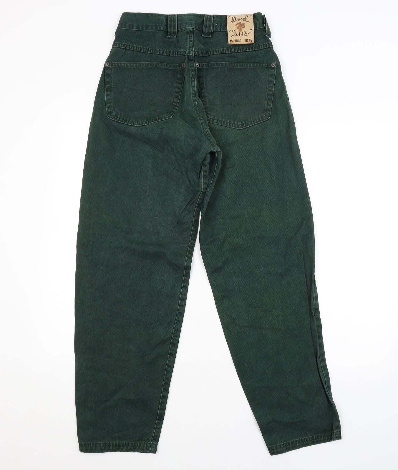 Preworn Womens Green   Straight Jeans  L28 in