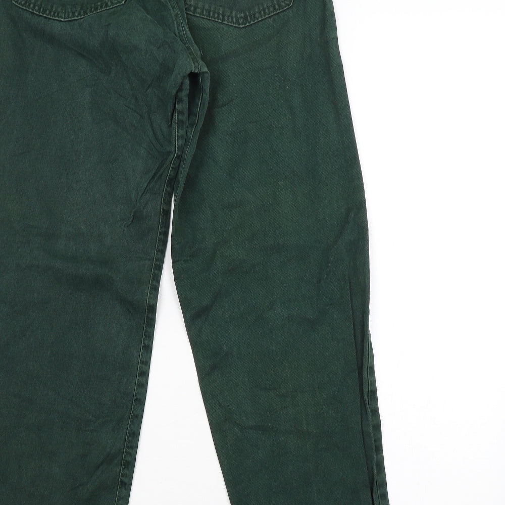 Preworn Womens Green   Straight Jeans  L28 in