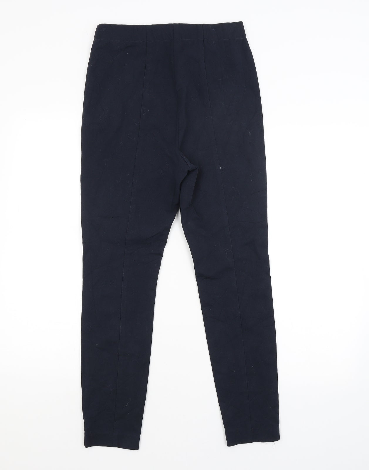 M&S Womens Blue   Trousers  Size 8 L25 in