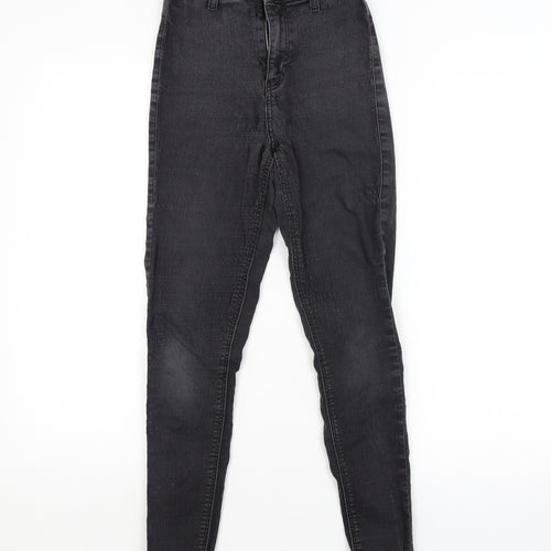 Topshop Womens Grey   Skinny Jeans Size 26 in L30 in
