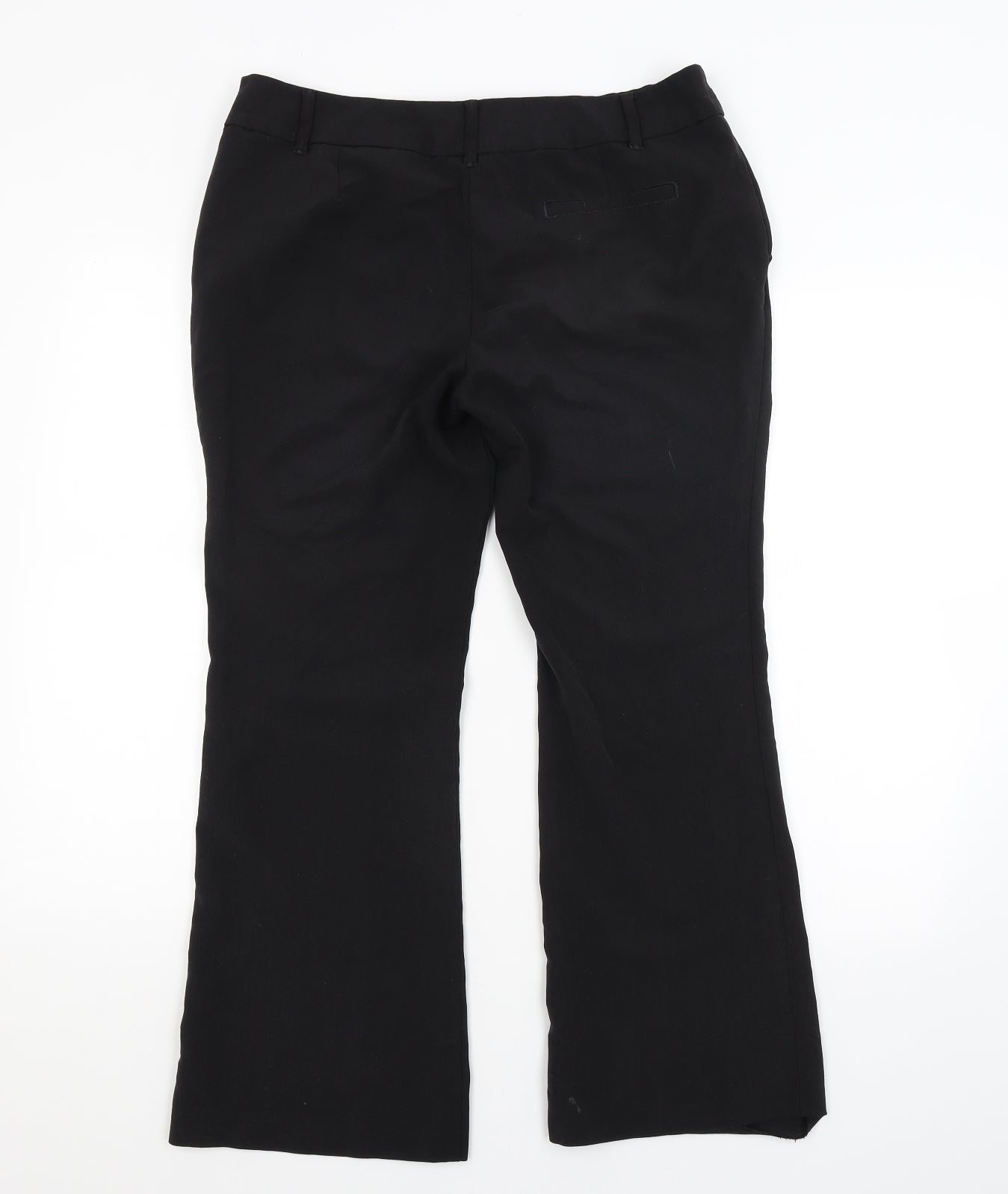 NEXT Womens Black   Trousers  Size 14 L27 in