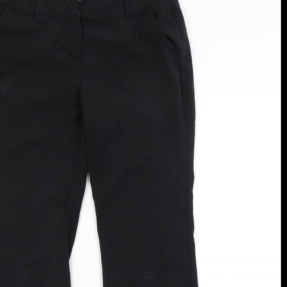 NEXT Womens Black   Trousers  Size 14 L27 in