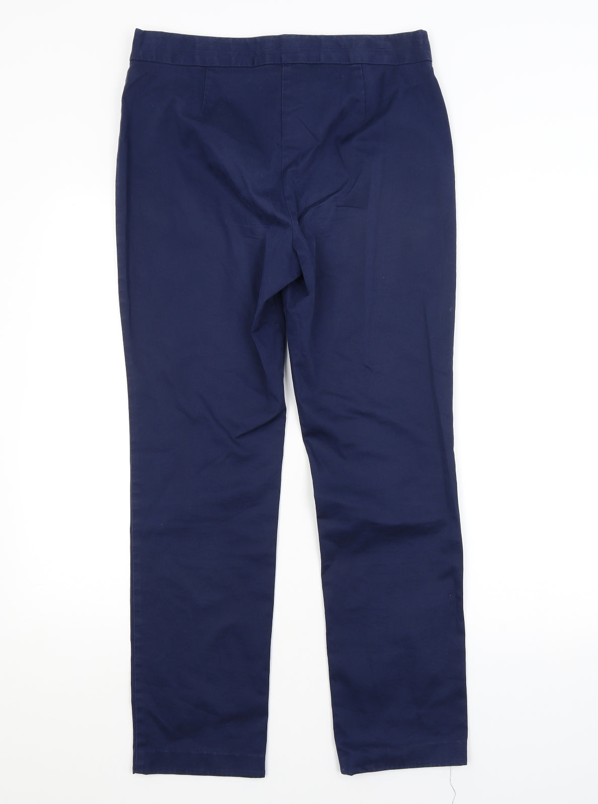 M&S Womens Blue   Trousers  Size 12 L28 in