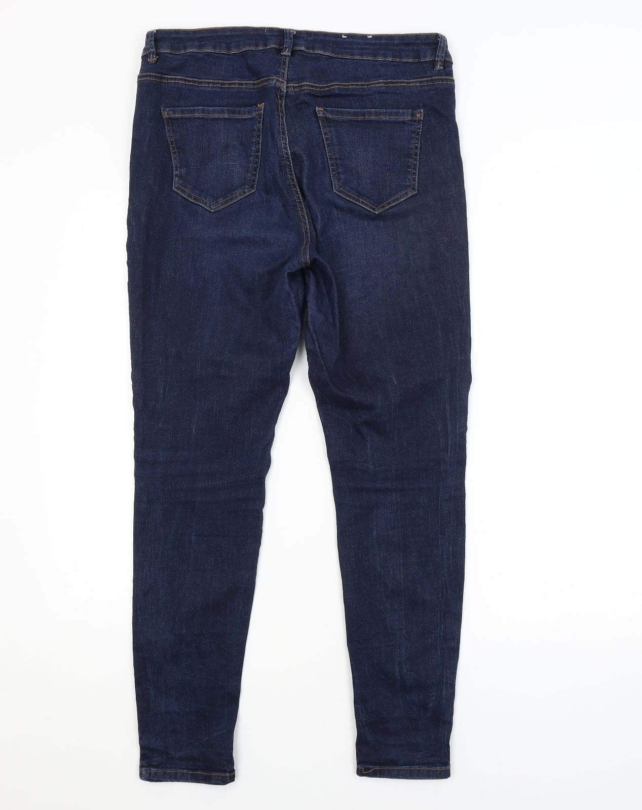 New Look Womens Blue   Skinny Jeans Size 14 L27 in