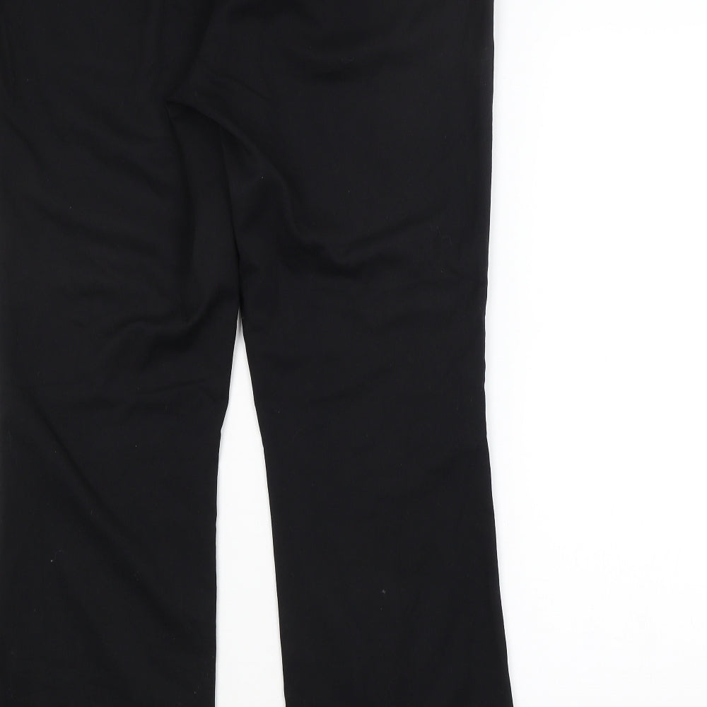 H&M Womens Black   Trousers  Size 14 L28 in