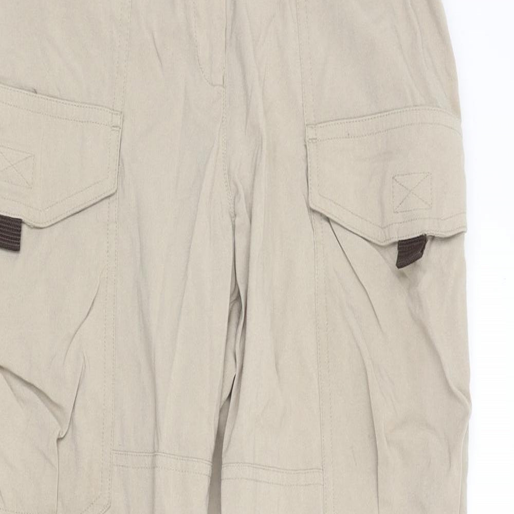 Rohan Womens Beige   Cargo Trousers Size M L30 in