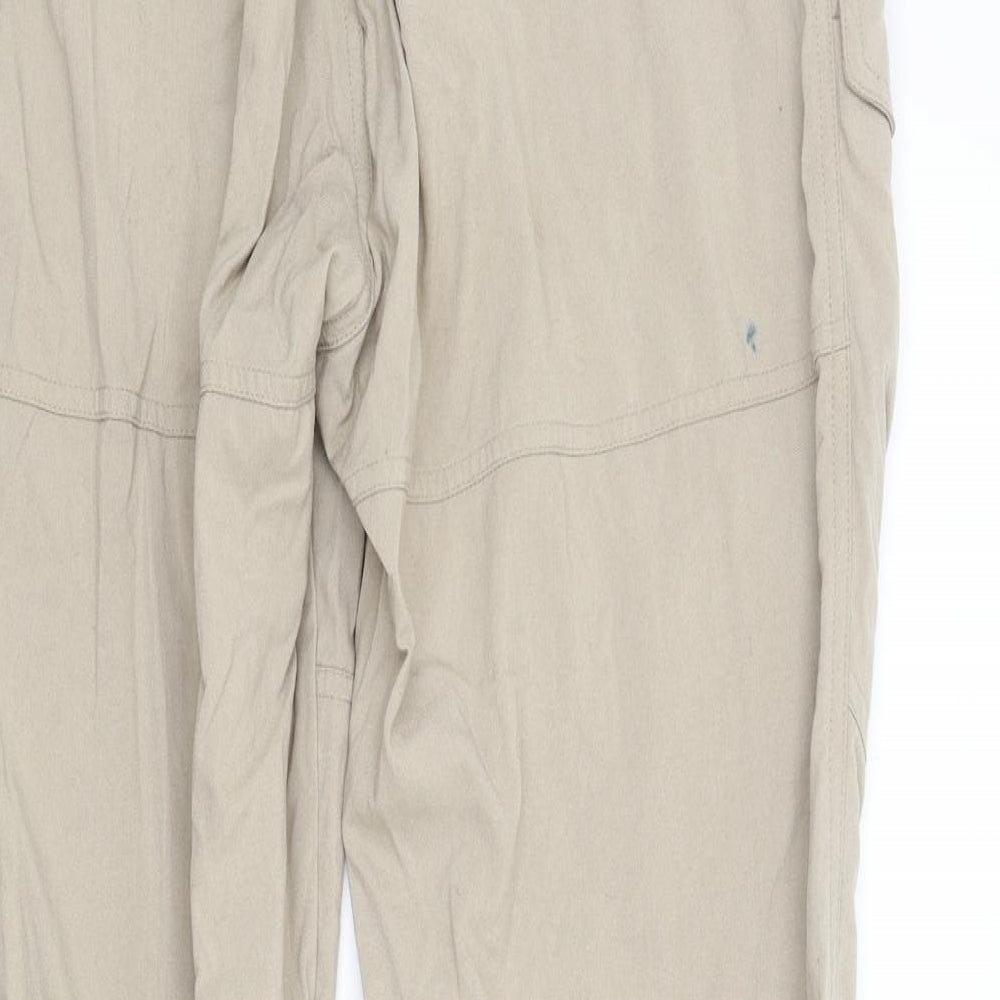 Rohan Womens Beige   Cargo Trousers Size M L30 in