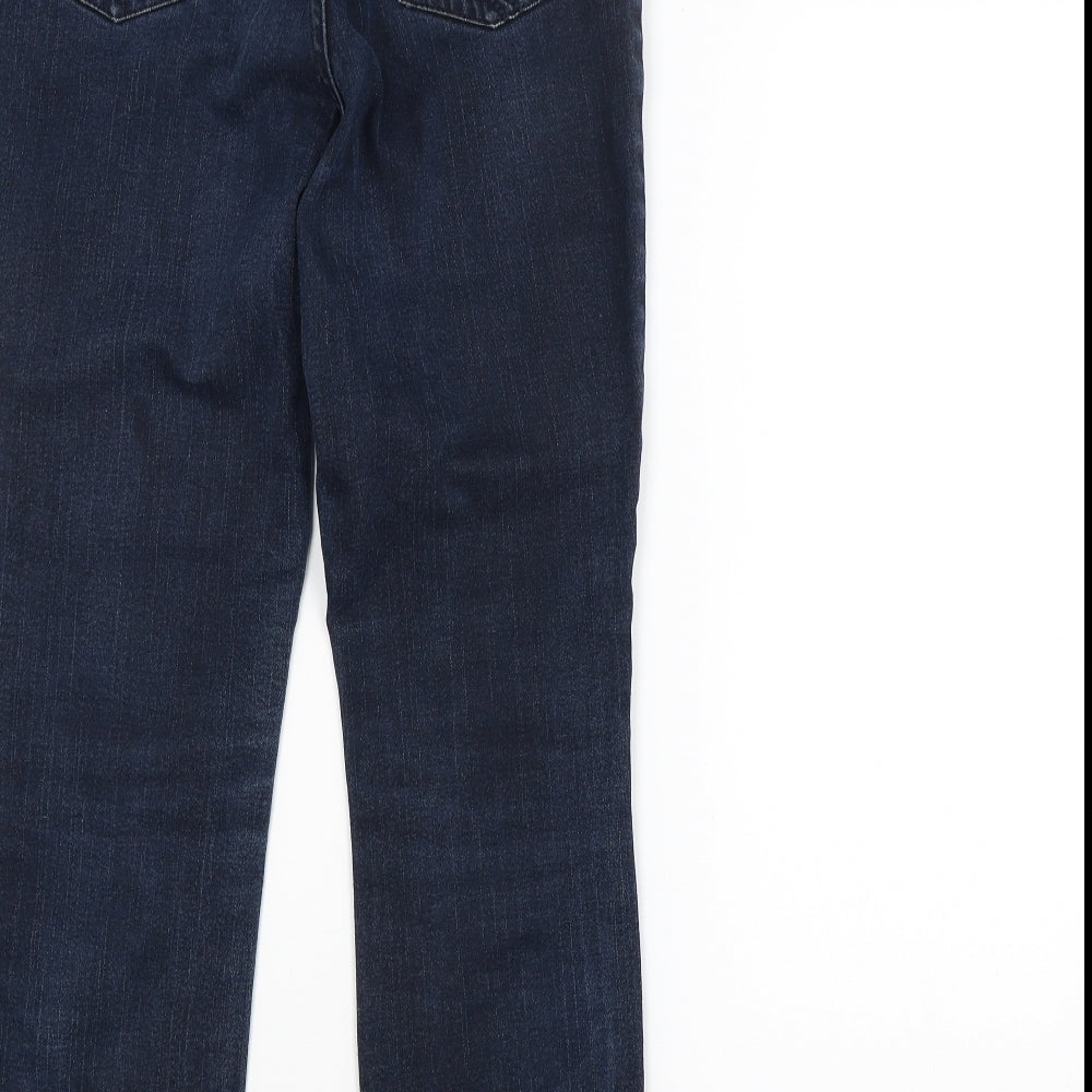 Per Una Womens Blue   Straight Jeans Size 14 L28 in