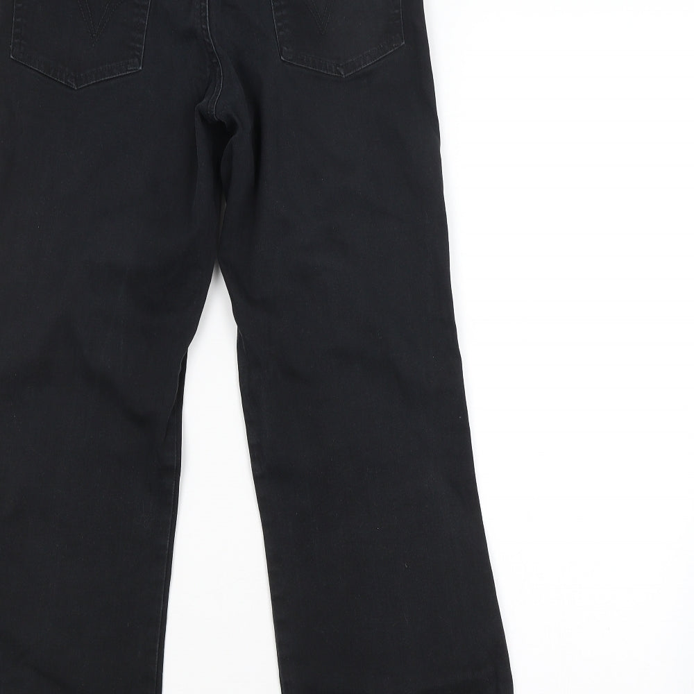 Papaya Womens Black   Bootcut Jeans Size 12 L27 in