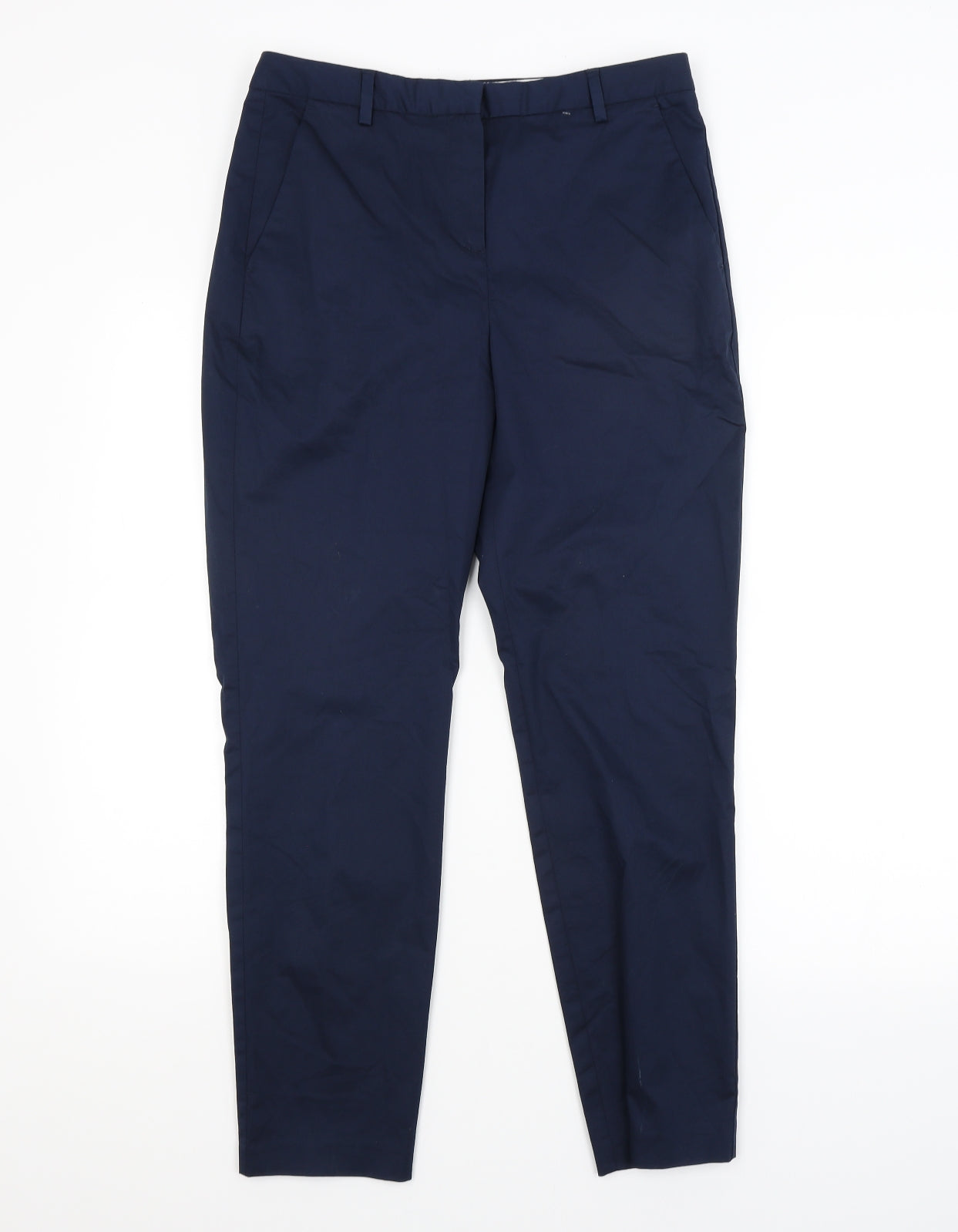 M&S Womens Blue   Trousers  Size 10 L27 in