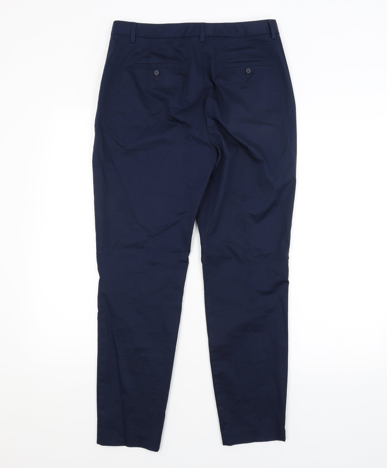 M&S Womens Blue   Trousers  Size 10 L27 in