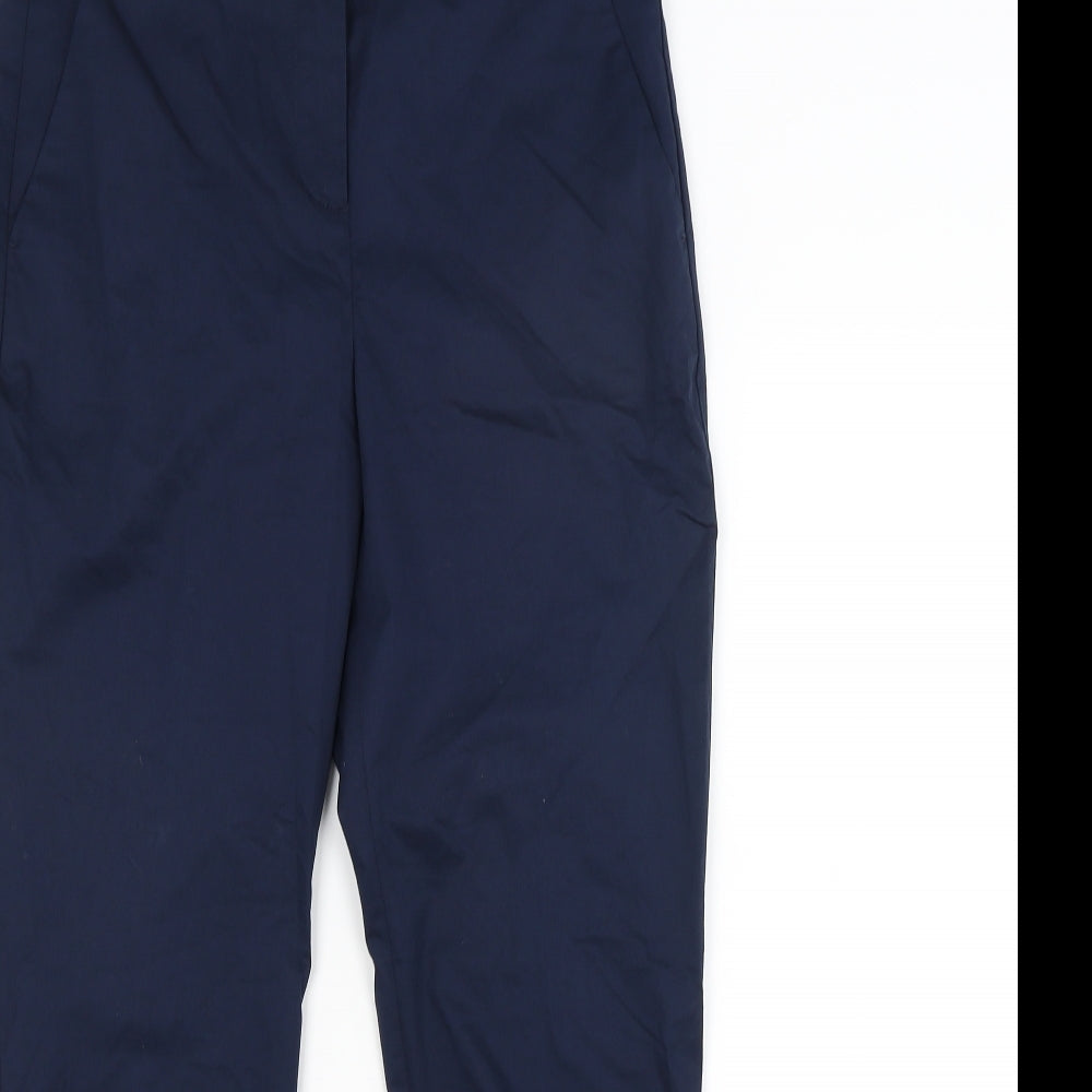 M&S Womens Blue   Trousers  Size 10 L27 in