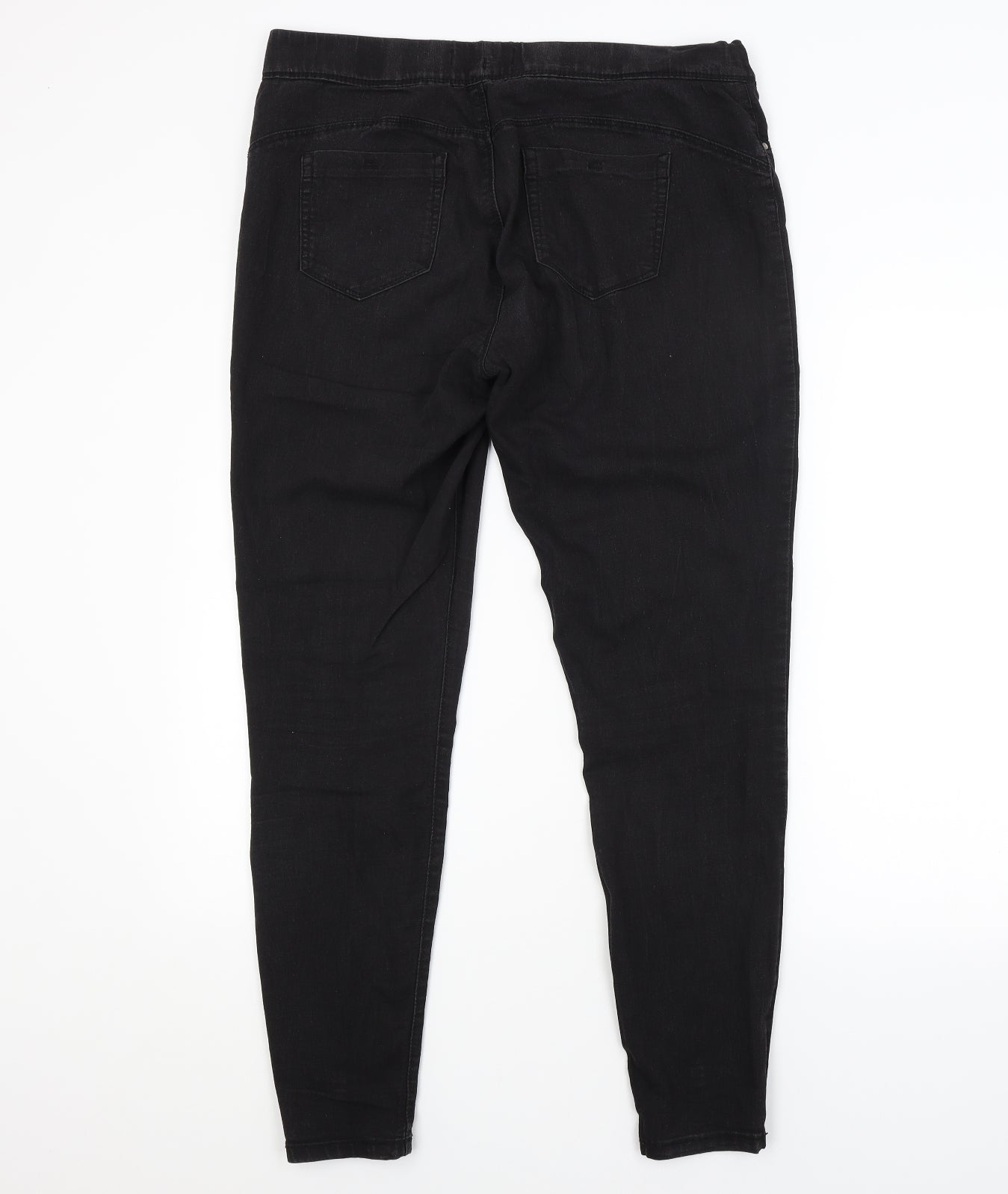 DENIM CO. Womens Black   Jegging Jeans Size 16 L29 in