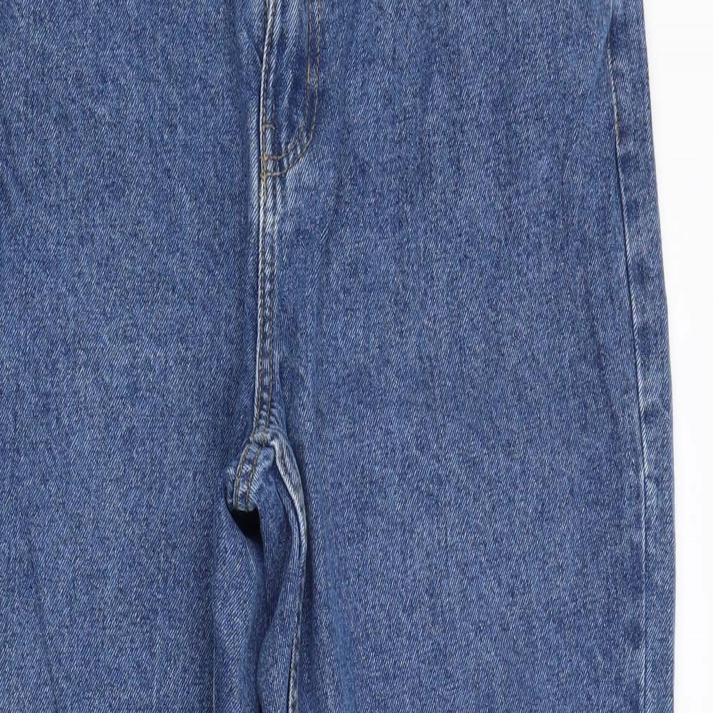 Primark Womens Blue   Straight Jeans Size 14 L30 in
