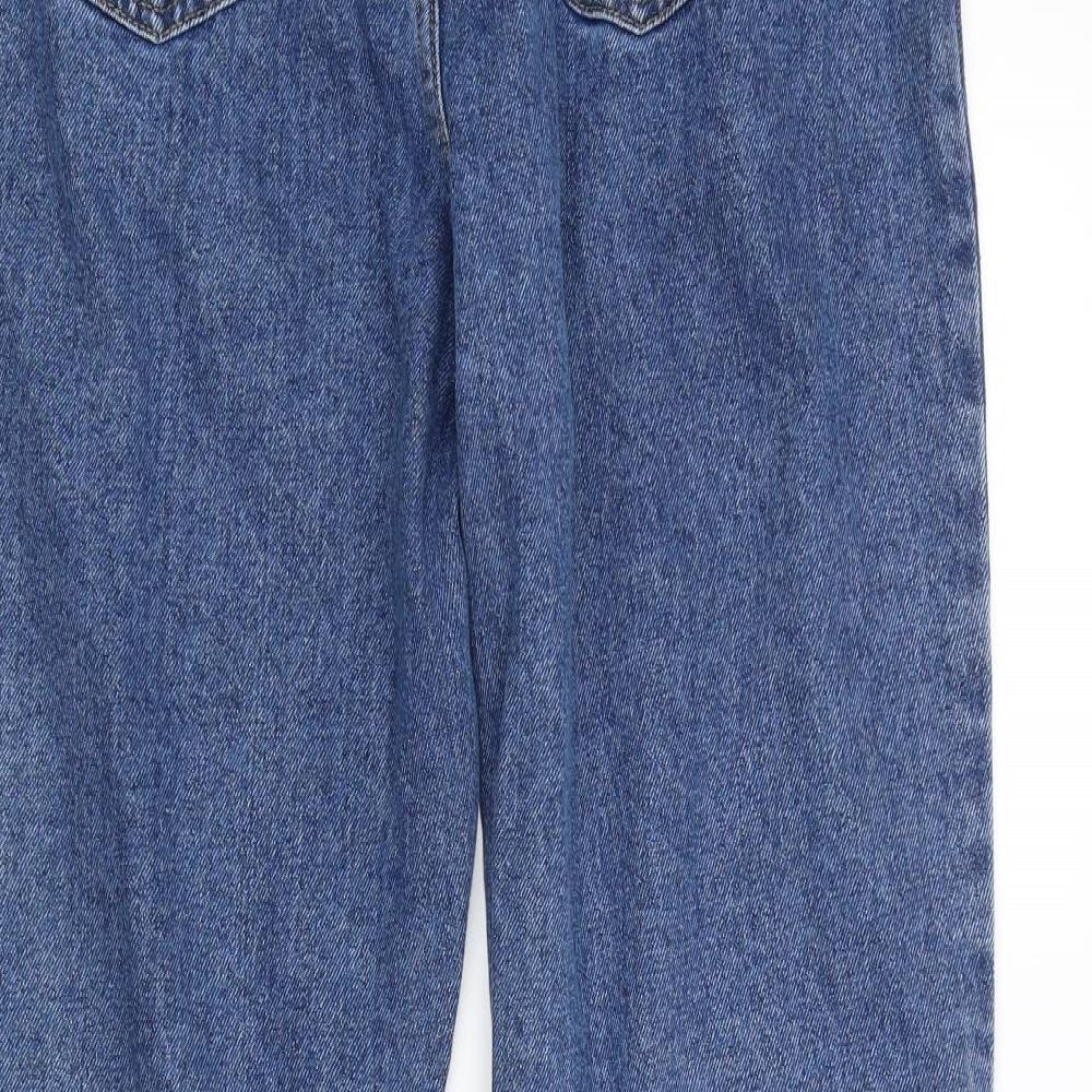 Primark Womens Blue   Straight Jeans Size 14 L30 in