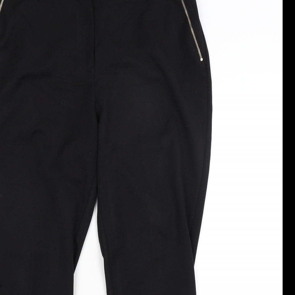 Wallis Womens Black   Trousers  Size 16 L27 in