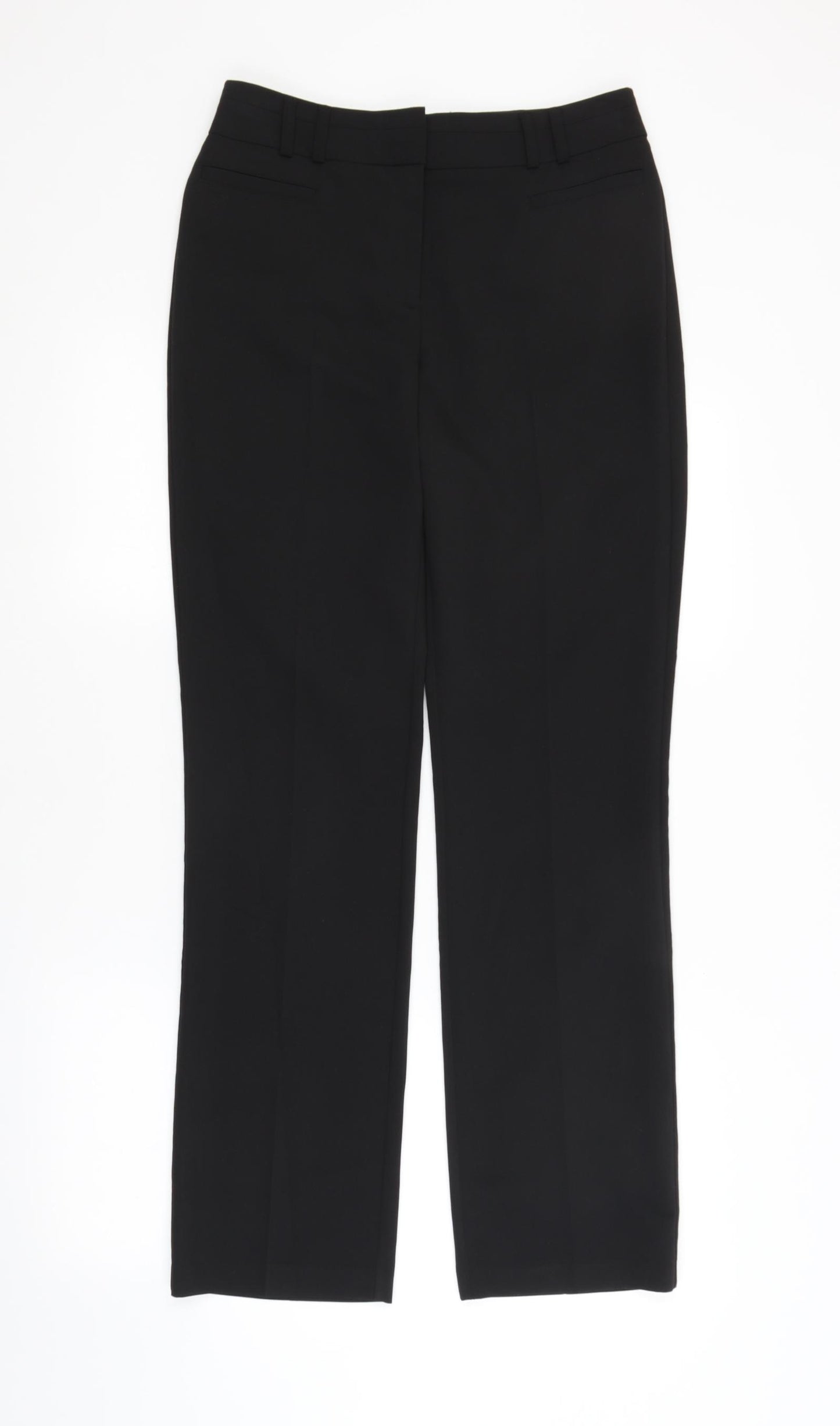 Linea Womens Black   Trousers  Size 8 L30 in