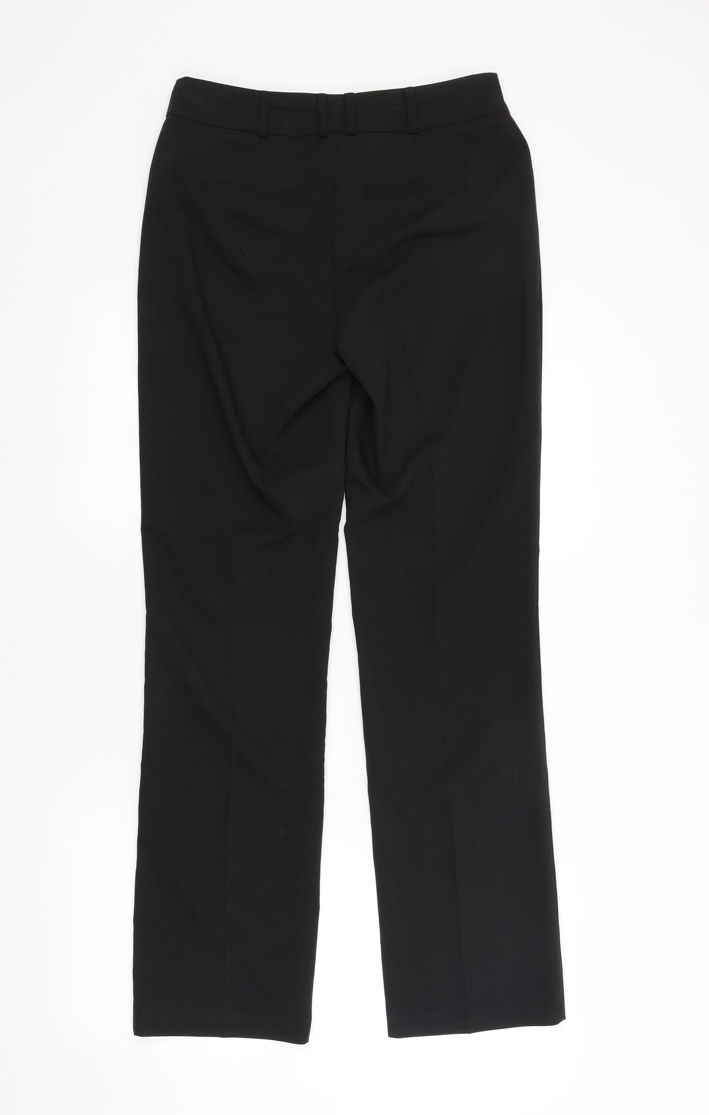Linea Womens Black   Trousers  Size 8 L30 in
