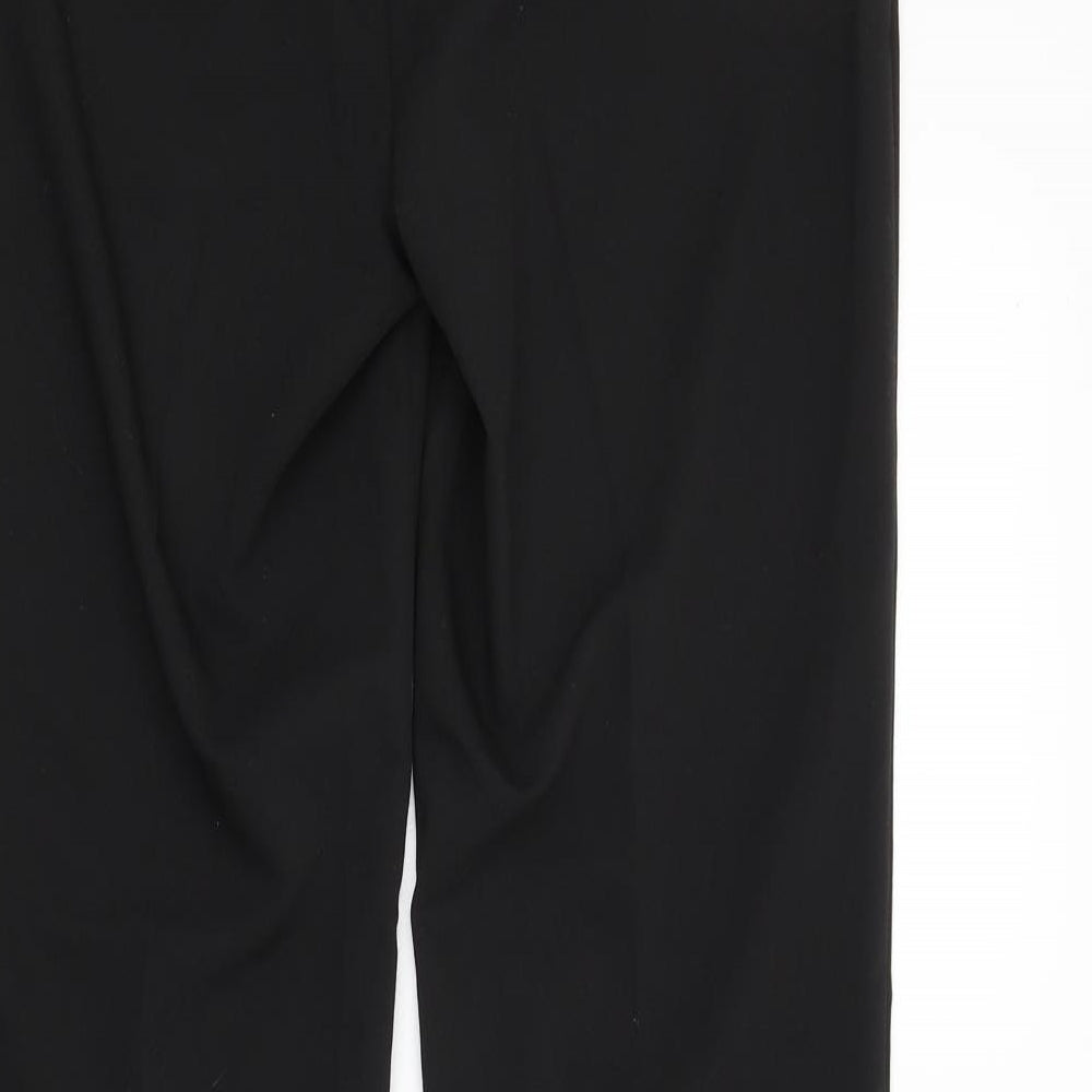 Linea Womens Black   Trousers  Size 8 L30 in