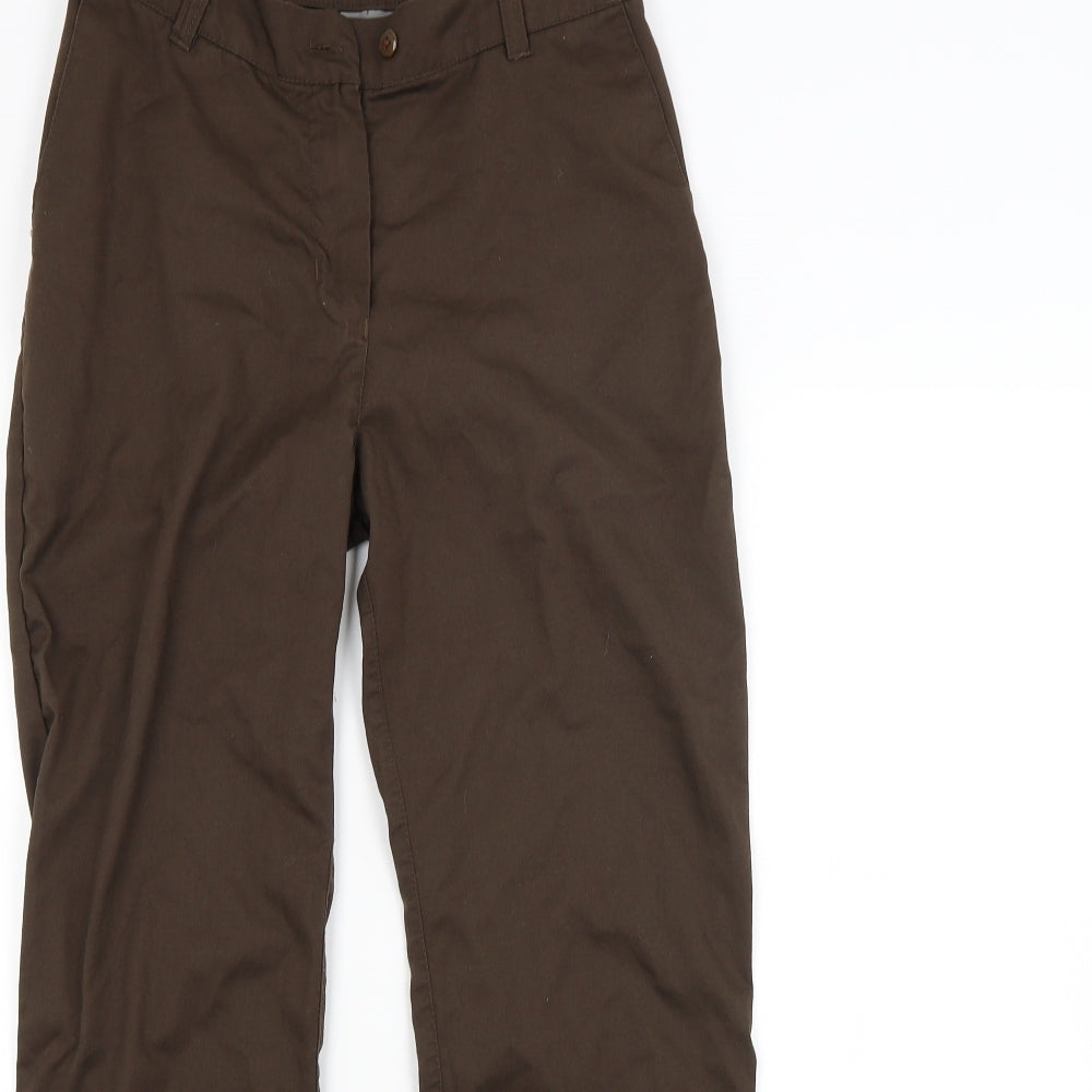 BEHRENS Womens Brown   Trousers  Size 8 L27 in