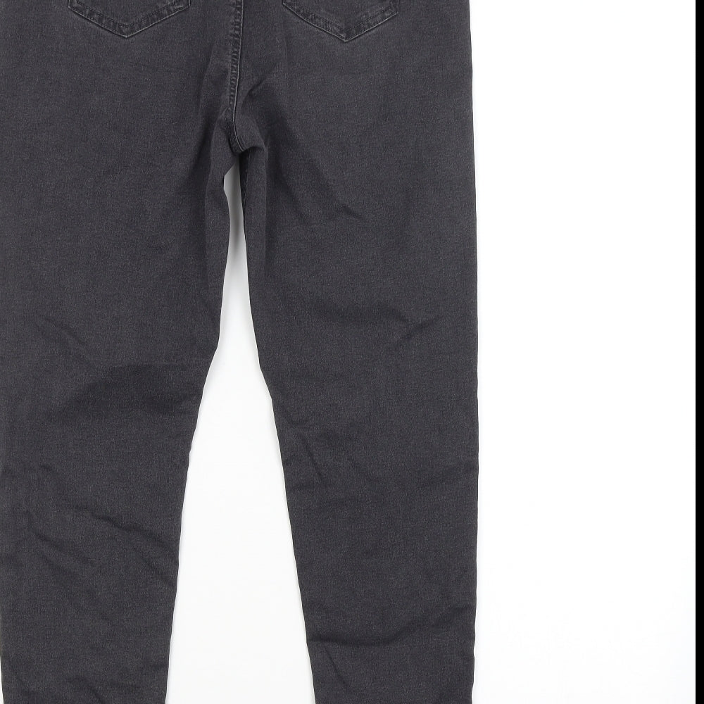 M&S Womens Grey   Jegging Jeans Size 16 L25 in
