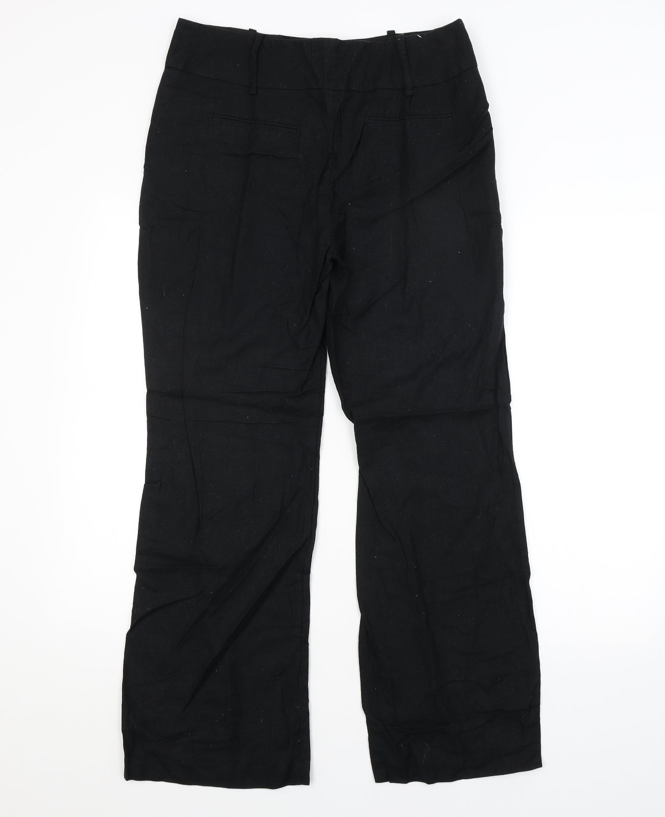NEXT Womens Black   Trousers  Size 12 L28 in