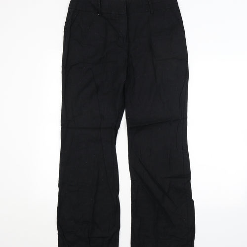 NEXT Womens Black   Trousers  Size 12 L28 in