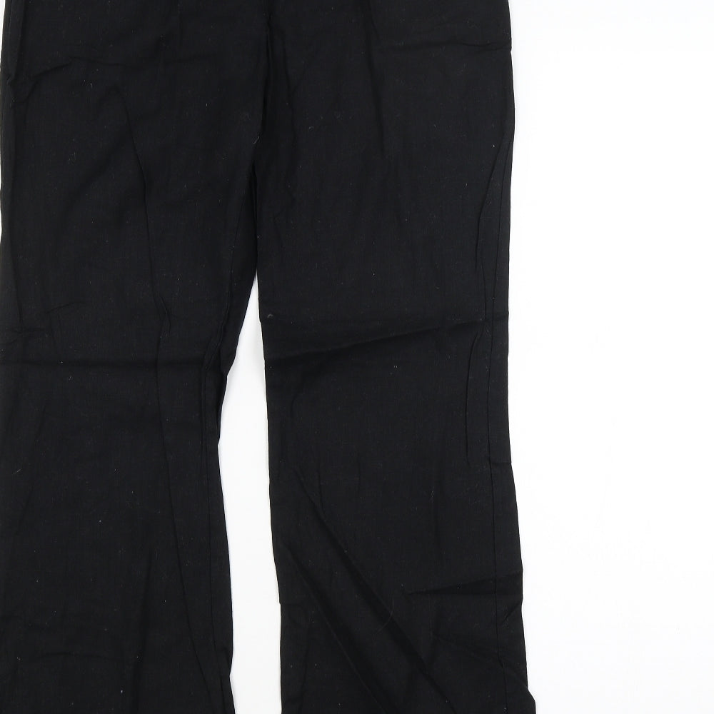 NEXT Womens Black   Trousers  Size 12 L28 in