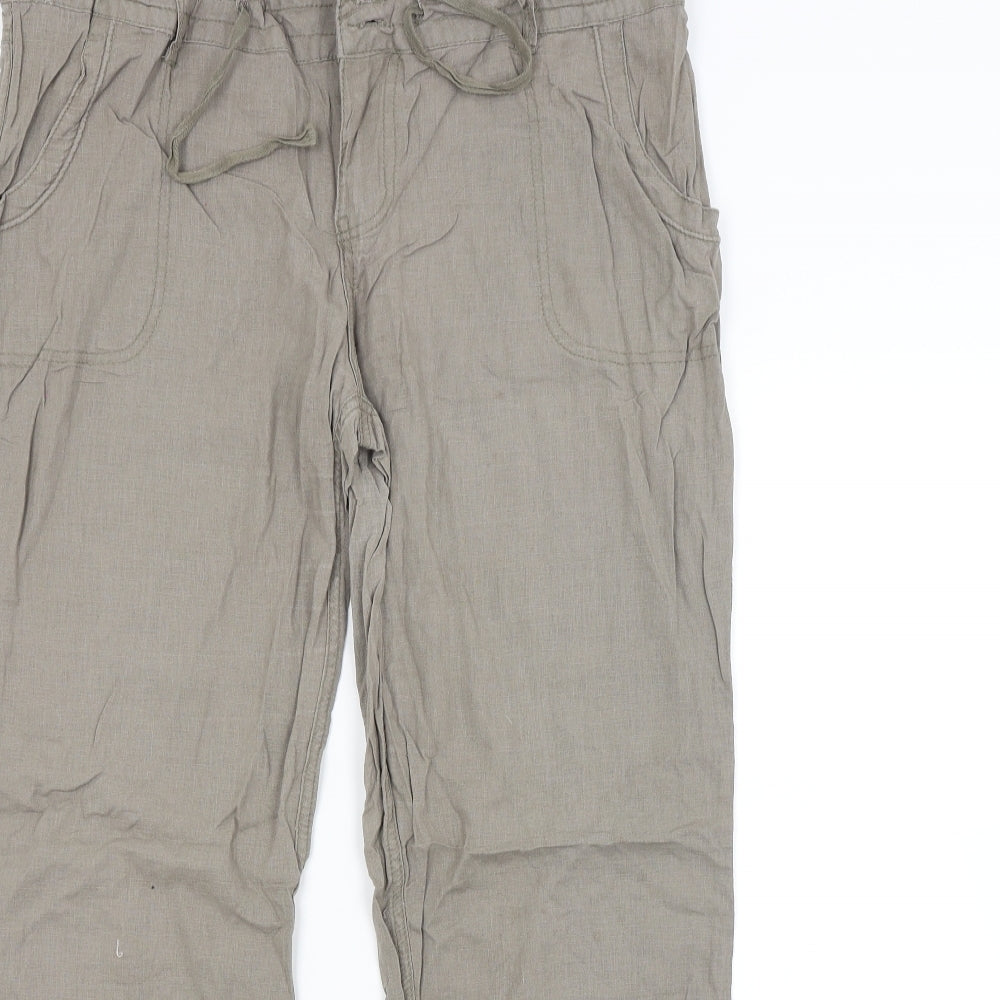 Atmosphere Womens Grey   Trousers  Size 16 L29 in