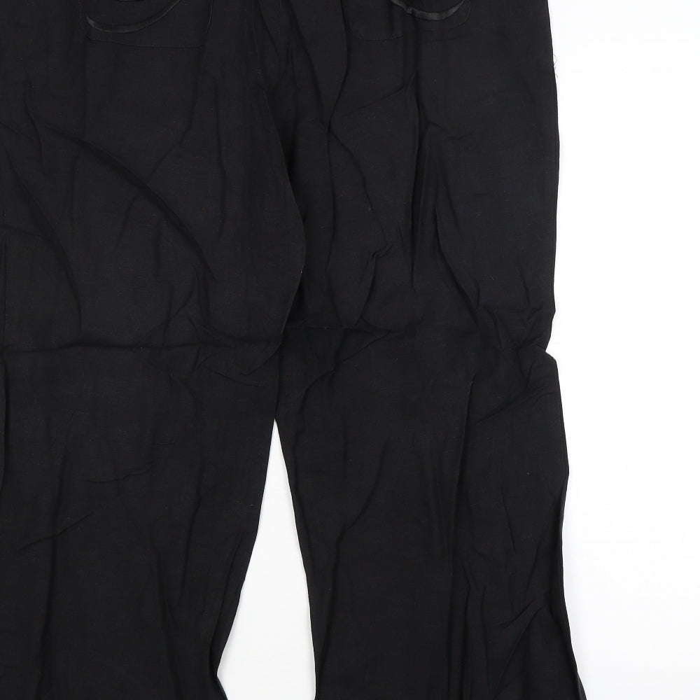 Klass Womens Black   Trousers  Size 18 L25 in