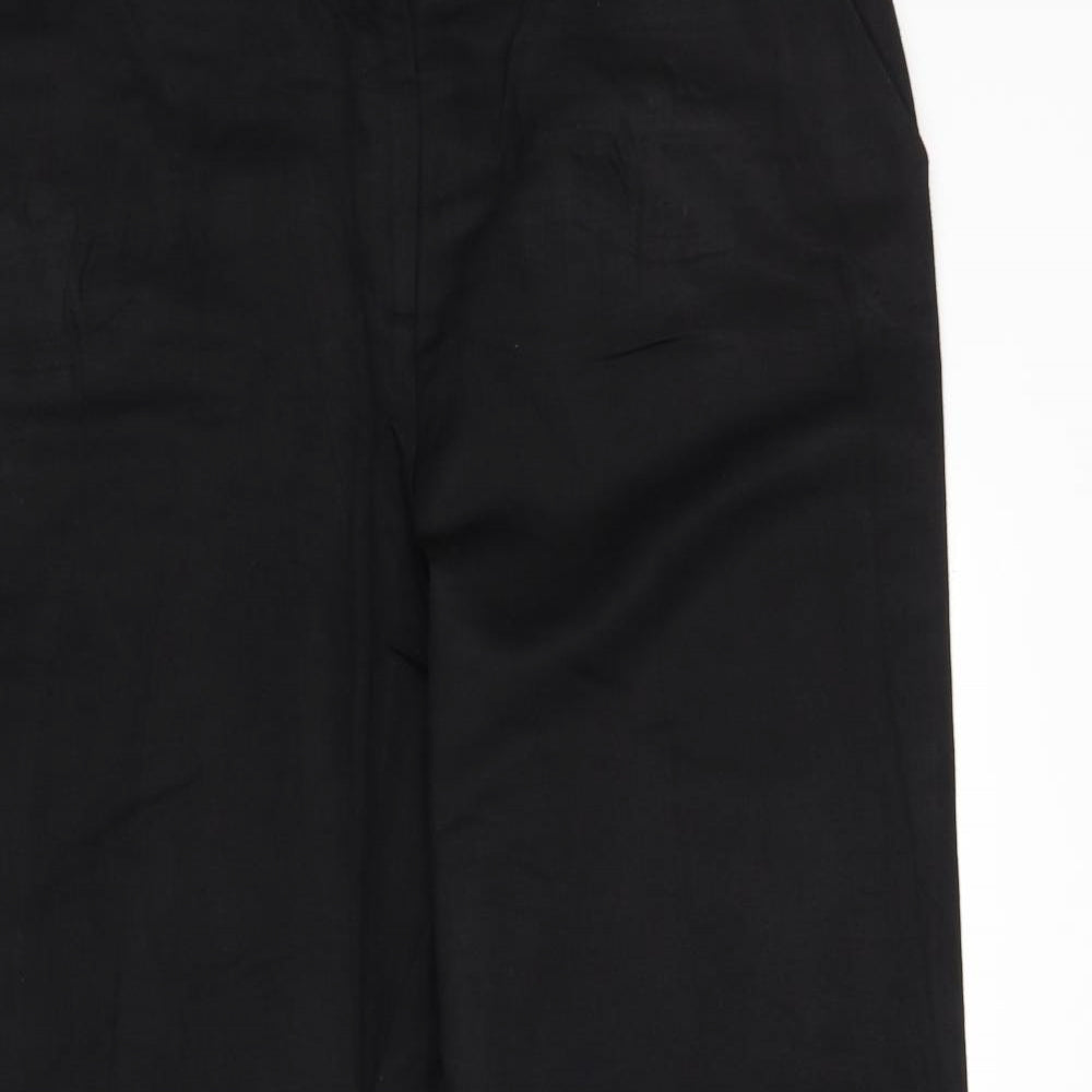 Coast Womens Black   Trousers  Size 14 L29 in