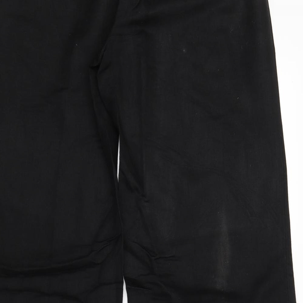 Coast Womens Black   Trousers  Size 14 L29 in